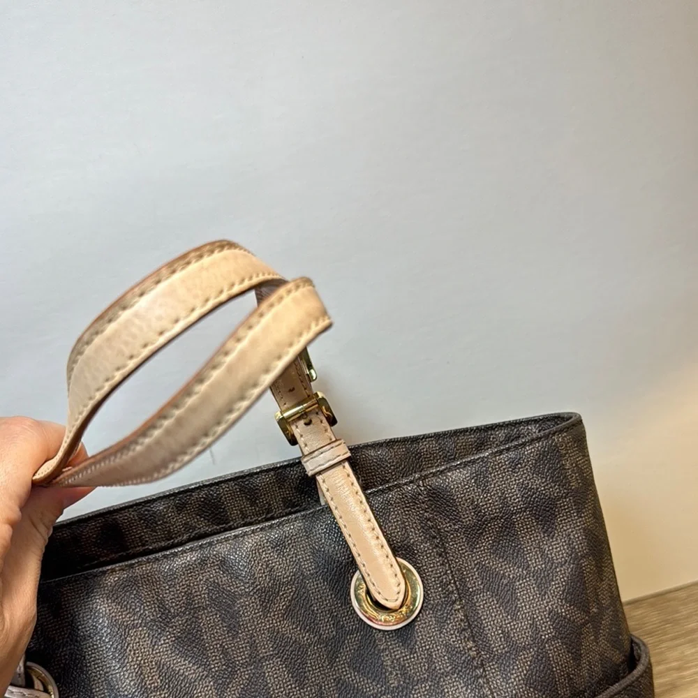 Michael Kors Dark Brown Signature Tote